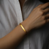 O Bracelet personnalise femme gourmette acier chaine a graver
