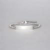 M Bracelet personnalise femme enfant gourmette acier chaine personnalisable
