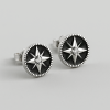 Boucles d'oreilles clous argent étoile