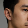 Boucles d'oreilles argent 925 Signes du zodiaque Taureau