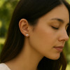Boucles d'oreilles argent 925 Signes du zodiaque Taureau