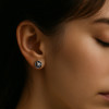 Boucles d'oreilles clous argent étoile