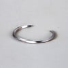 M Bracelet personnalise jonc acier torsade homme femme