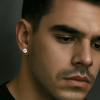 Boucles d'oreilles homme femme clous acier zirconium