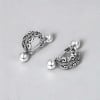 Boucles d'oreilles acier fleur de lys homme femme
