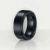 N Bague personnalisee titane homme anneau mat brosse tournant a graver