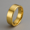 Bague mariage tungstene plaque or alliance personnalisee