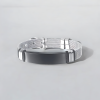 N Bracelet personnalise gourmette acier gravure personnalise reglable