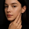 Bague éternité titane zirconium