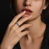 Bague argent anneau celtique cisele