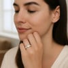 Anillo de línea de cerámica personalizable
