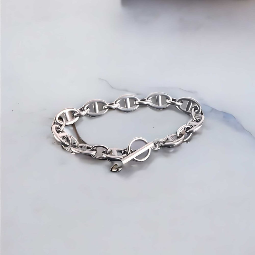 Pulsera de Hombre de Cadena Marina de Acero Inoxidable