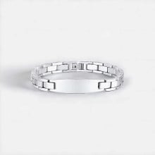 Herenarmband van roestvrij staal – Gratis persoonlijke gravure