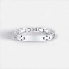 Bracelet personnalise homme gourmette acier a graver