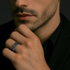 Bague argent chevaliere homme oeil de la providence