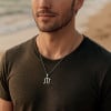 Sterling Silver Scorpio zodiac pendant necklace