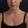 Pendentif homme Collier argent zodiaque Cancer