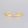 N Bracelet personnalise jonc acier torsade homme femme