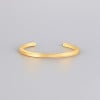 N Bracelet personnalise jonc acier torsade homme femme