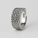 Bague argent ouverte celtique