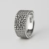 Bague argent ouverte celtique