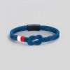 Bleu Bracelet corde millet noeud marin