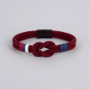Bleu Bracelet corde millet noeud marin