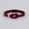 Rouge Bracelet corde millet noeud marin