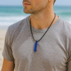 Pendentif personnalise homme tungstene barre finition polie miroir