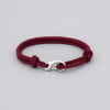 R Bracelet corde millet fermoir acier