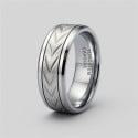 Tungsten ring rotating tire anti-stress