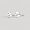 Boucles d'oreilles argent 925 Signes du zodiaque Vierge