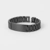 N Bracelet personnalise homme gourmette acier (Dupliqué)