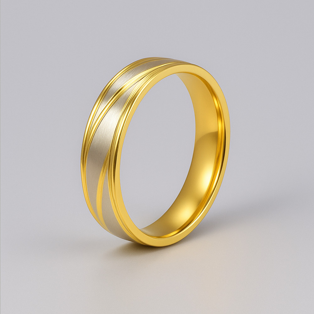 Anello In Argento 925 Placcato Oro Con Tributo Ai Marinai | Disponibile - Foto 3