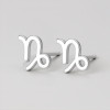 Boucles d'oreilles argent 925 Signes du zodiaque Capricorne