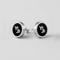 Boucles d'oreilles acier Signes du zodiaque Capricorne