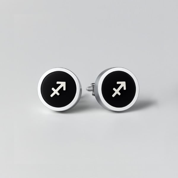 Boucles d'oreilles acier Signes du zodiaque Vierge