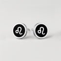 Boucles d'oreilles acier Signes du zodiaque Lion