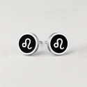 Boucles d'oreilles acier Signes du zodiaque Gémeaux