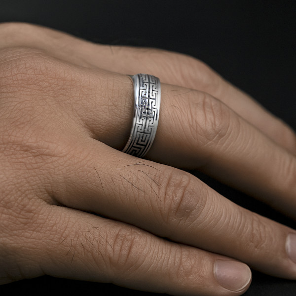 Chiave Greca Fedina Greca Significato Versace Anello A Sigillo Con