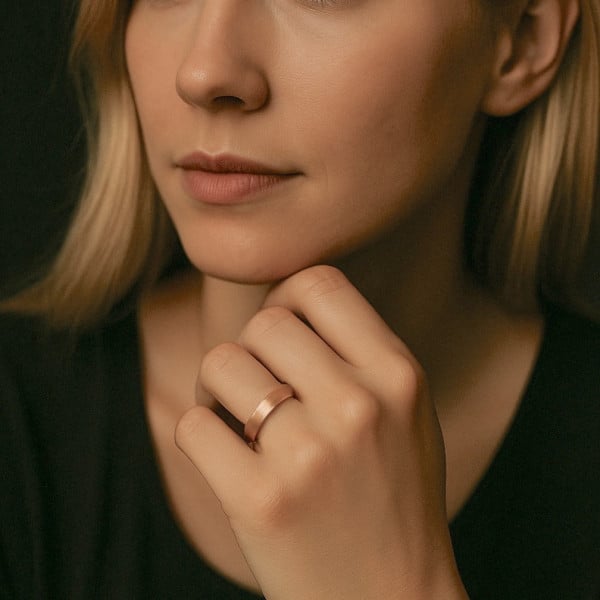 Anello A Fascia In Oro Con Diamanti - Asta Gioielli E Argenti Moderni E - Foto 14