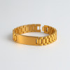 M Bracelet personnalise homme gourmette acier (Dupliqué)