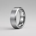 Brushed Tungsten Carbide Wedding Ring