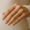 Alliance en tungstène brossé 2 mm – Fine, élégante personnalisable