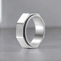 Bague anneau anti-stress tournant écrou