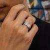 Bague anneau anti-stress tournant écrou