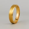 Bague de mariage personnalisée tungstène brossé