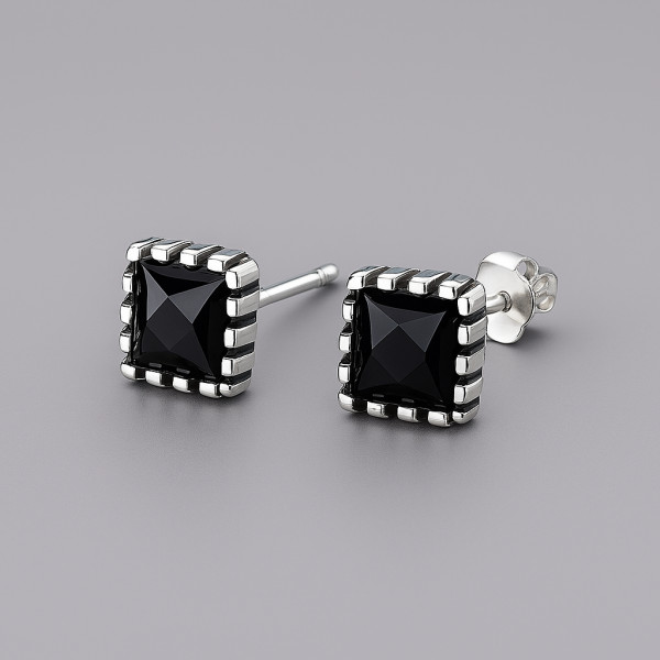 Finrezio 3 Pairs Orecchini Natale Argento Orecchini per