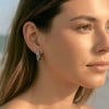 Pendientes aros plata dragones tallados Horóscopo zidiac