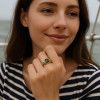 Bague homme argent ouverte oeil de la providence franc maçonnerie